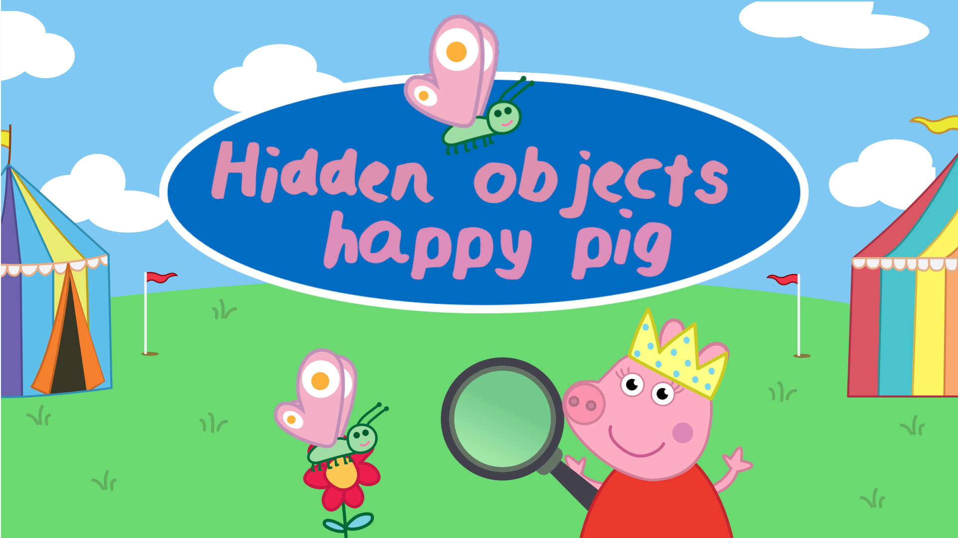 Hidden objects - Happy pig截图1