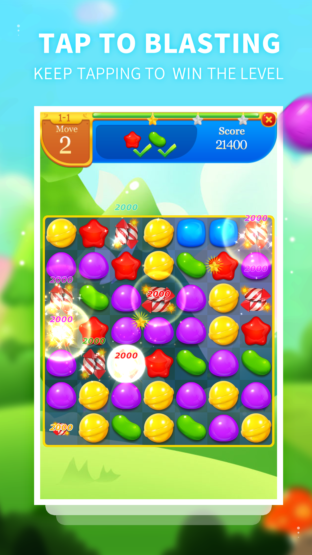 Candy Fever - Tap to Blast截图1