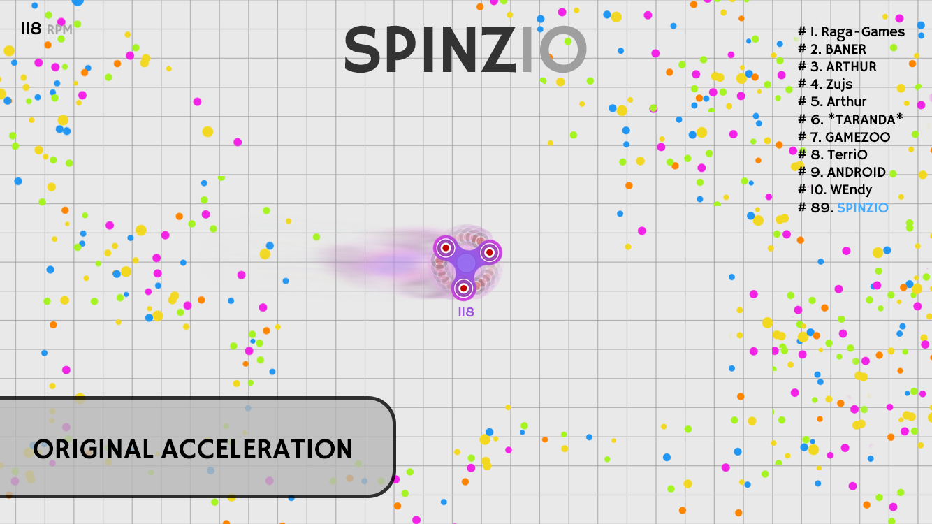 Spinz.io - Fidget Spinner io game截图4