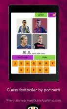 Guess footballer by partners截图2