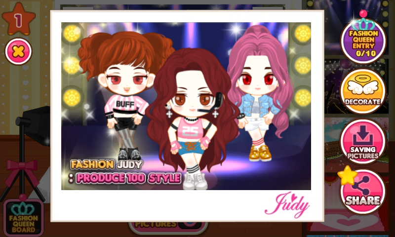 Fashion Judy: Produce 100截图4