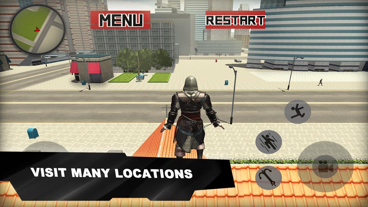 Assassin’s Hero Rope 3D截图3