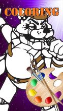 free coloring game for five nights fans截图1