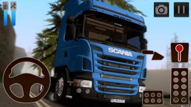 Truck Simulator Games Scania截图3