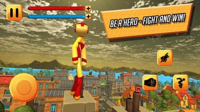 Stickman Iron Hero Battle 3D截图3