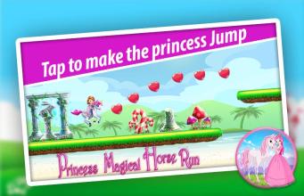 Princess Magical Horse Run Adventure截图3