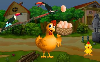 chicken egg catcher - catch the egg截图1