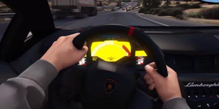 Veneno Driving Lamborghini 3D截图3