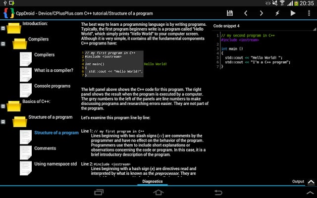 C/C++安卓IDE:CppDroid截图4