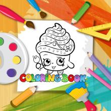 Coloring Book For Shopk Fans截图1