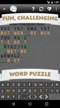 Cryptogram Word Puzzle截图1