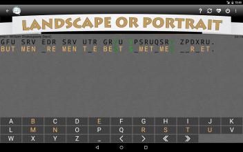 Cryptogram Word Puzzle截图3
