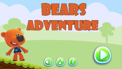 Ми-ми Be Bears Adventure мишки截图1