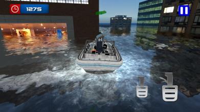 Flood Rescue Boat截图2