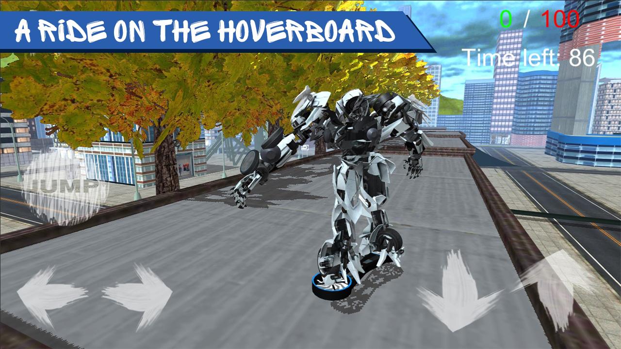 Hoverboard Futuristic Robot截图1