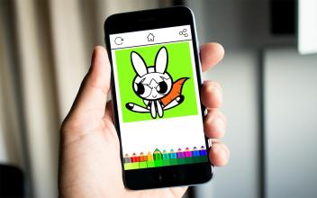 Coloring Powerpuff Kids截图4