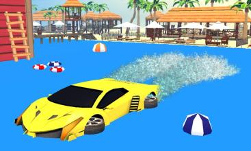 Water Surfer Super Car 2017截图1