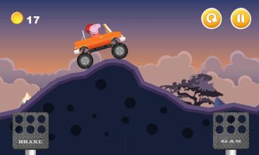 Peppa Hill Climb Pig Racing截图5