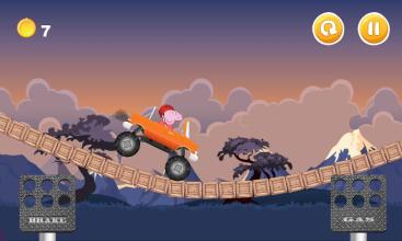 Peppa Hill Climb Pig Racing截图4