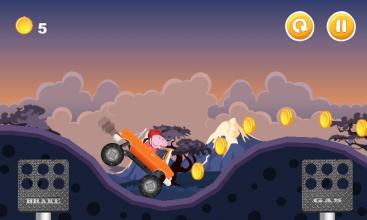 Peppa Hill Climb Pig Racing截图2