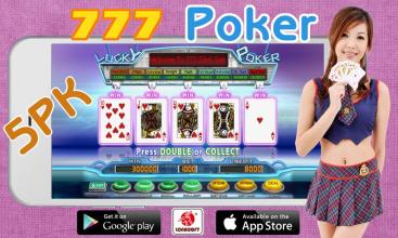 777 Poker Slot Machine 5PK截图1