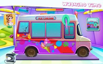 Girly Ice Cream Truck Car Wash截图4