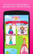 公主彩图 Princess Coloring Book截图5