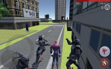 Hero battle 3D Robot vs Spider截图3