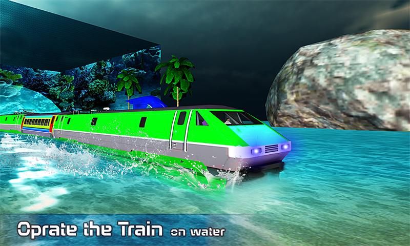 Water Train Driving Simulator截图1