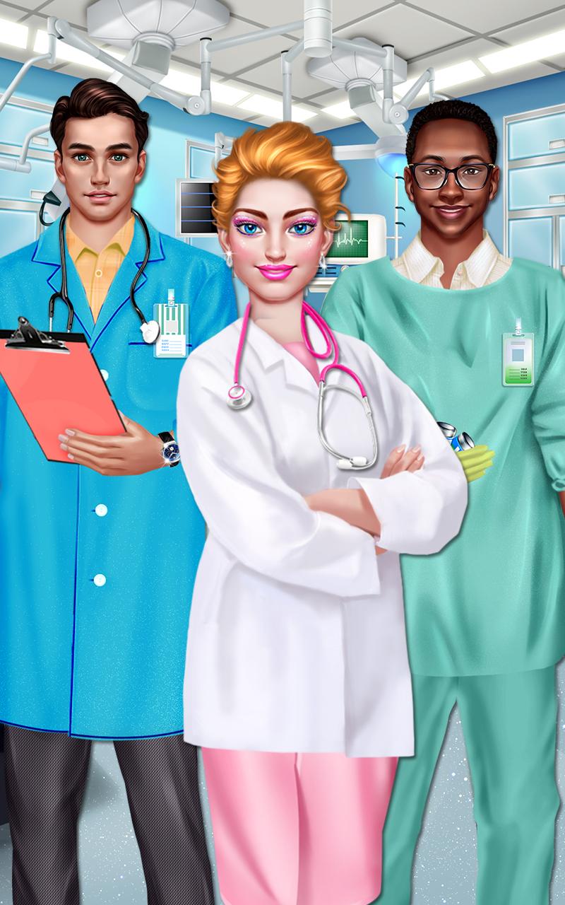 Surgery Doctor Girl Salon Game截图5