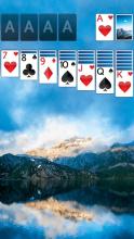 Solitaire Far Mountain Theme截图1