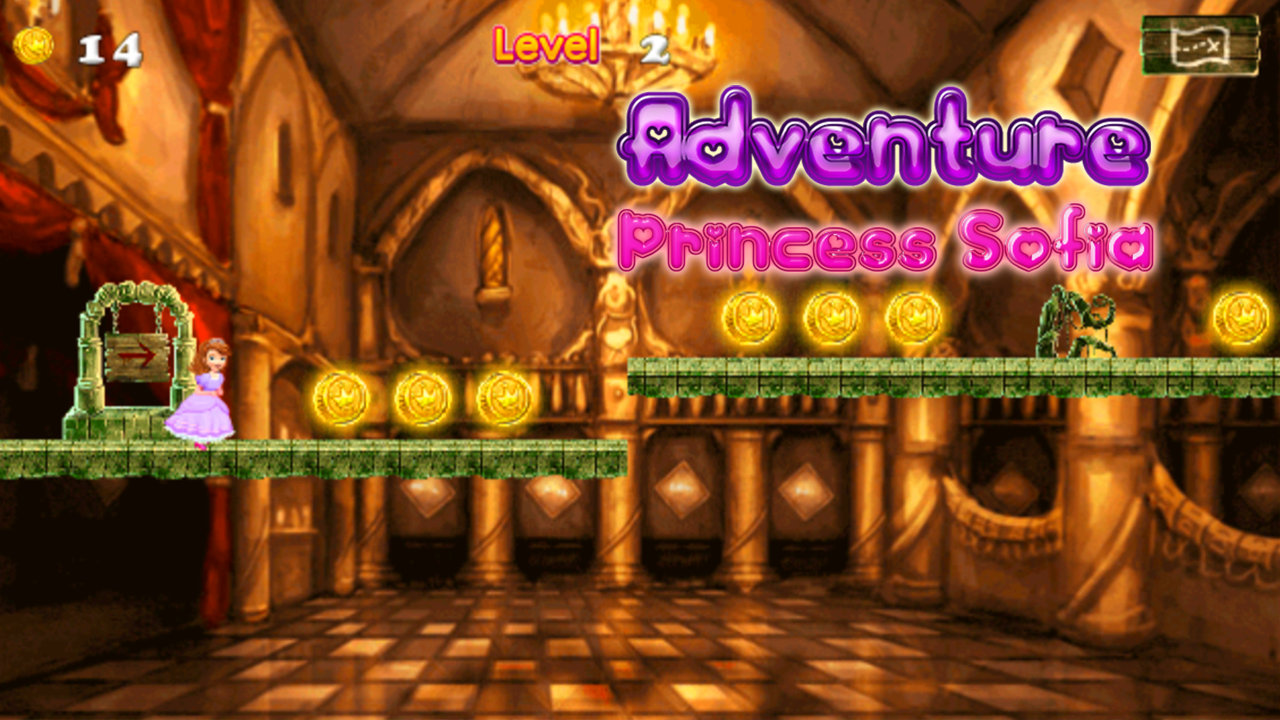 Adventure Princess Sofia Run - First Game截图3