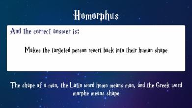 Trivia for Harry Potter Spells截图1