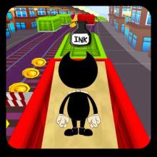 Subway Bendy - Ink Machine Adventure截图2