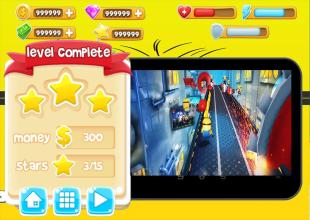 Banana Subway minion Rush 3D截图2