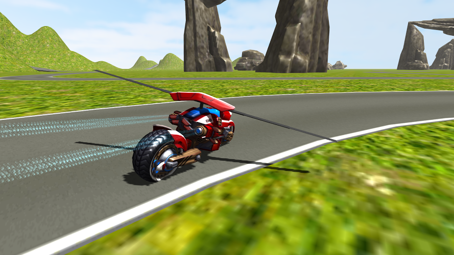 Flying Helicopter Motorcycle截图4