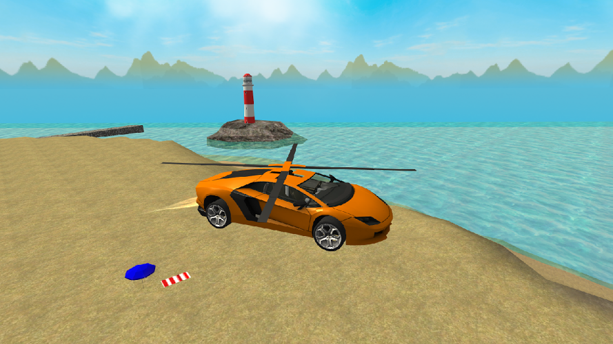 San Andreas Helicopter Car 3D截图3