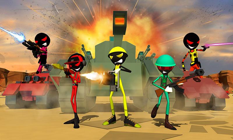 Stickman Battle Simulator 3D截图4