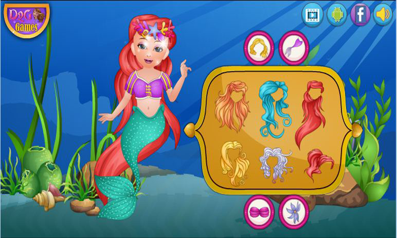 Mermaid Dress Up - Sena Mermaid Dress up截图2