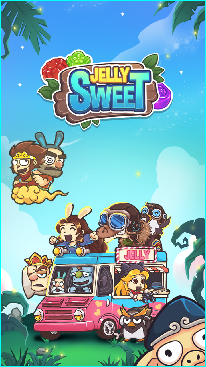 Jelly Sweet - Lollipop Crush match 3 Free Puzzle截图5