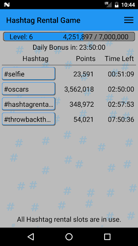 Hashtag Rental Game截图1