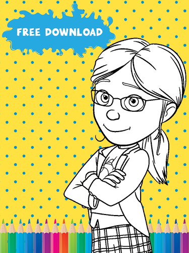 Kids Coloring Page for Minion截图3