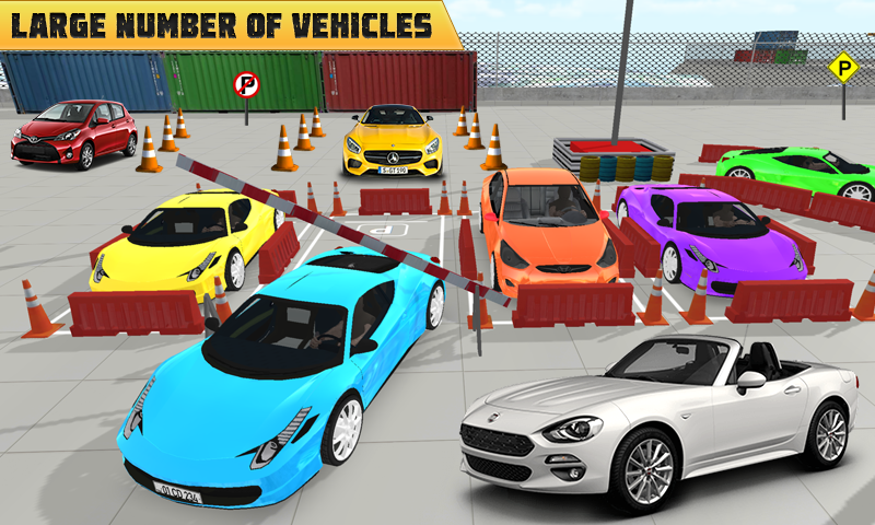 Speed Car Parking Game截图1