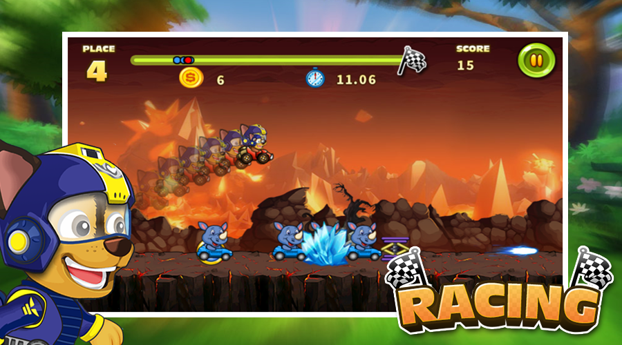 Paw Puppy Racing Patrol截图5