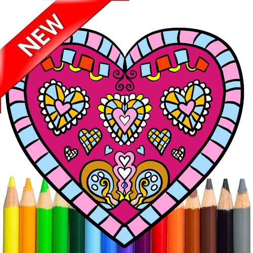 Adult Coloring Mandala Book截图4