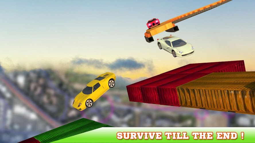 Mega-ramp car driver simulator截图5