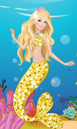 Dress Up Barbie A Mermaid Tale截图3