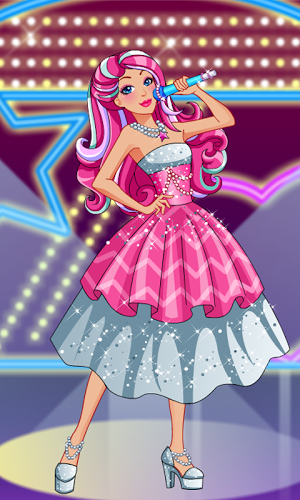 Dress Up Barbie Rock N Royals截图3