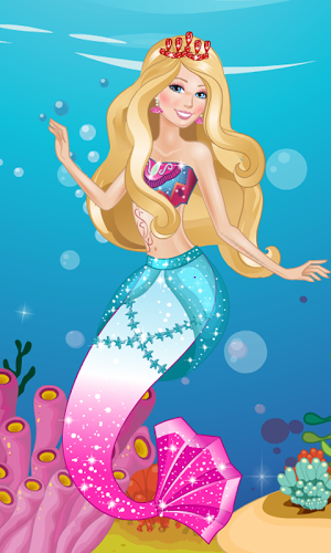 Dress Up Barbie A Mermaid Tale截图2