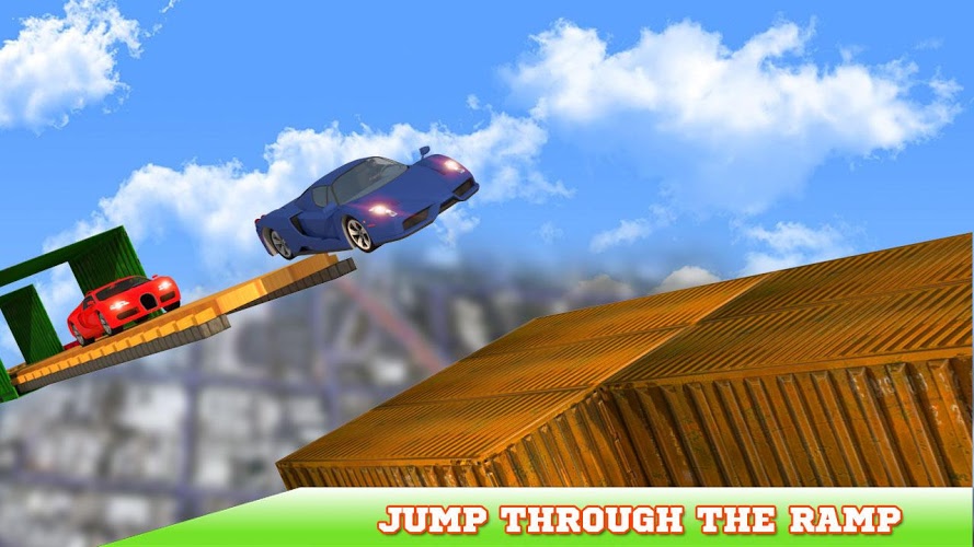 Mega-ramp car driver simulator截图1